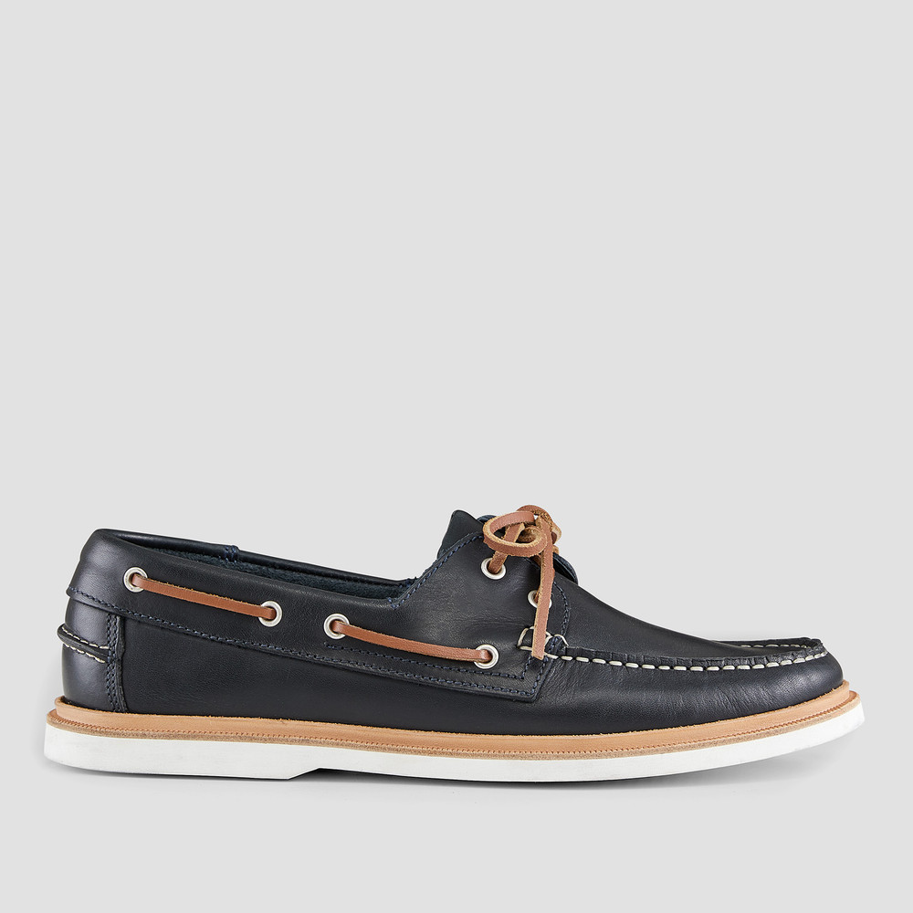 Vermont Navy Boat Shoes - Aquila