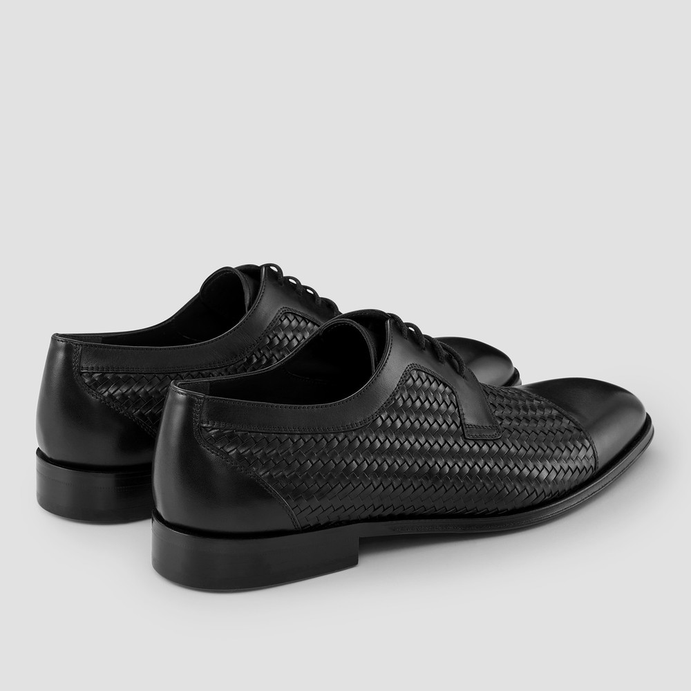 white black dress shoes