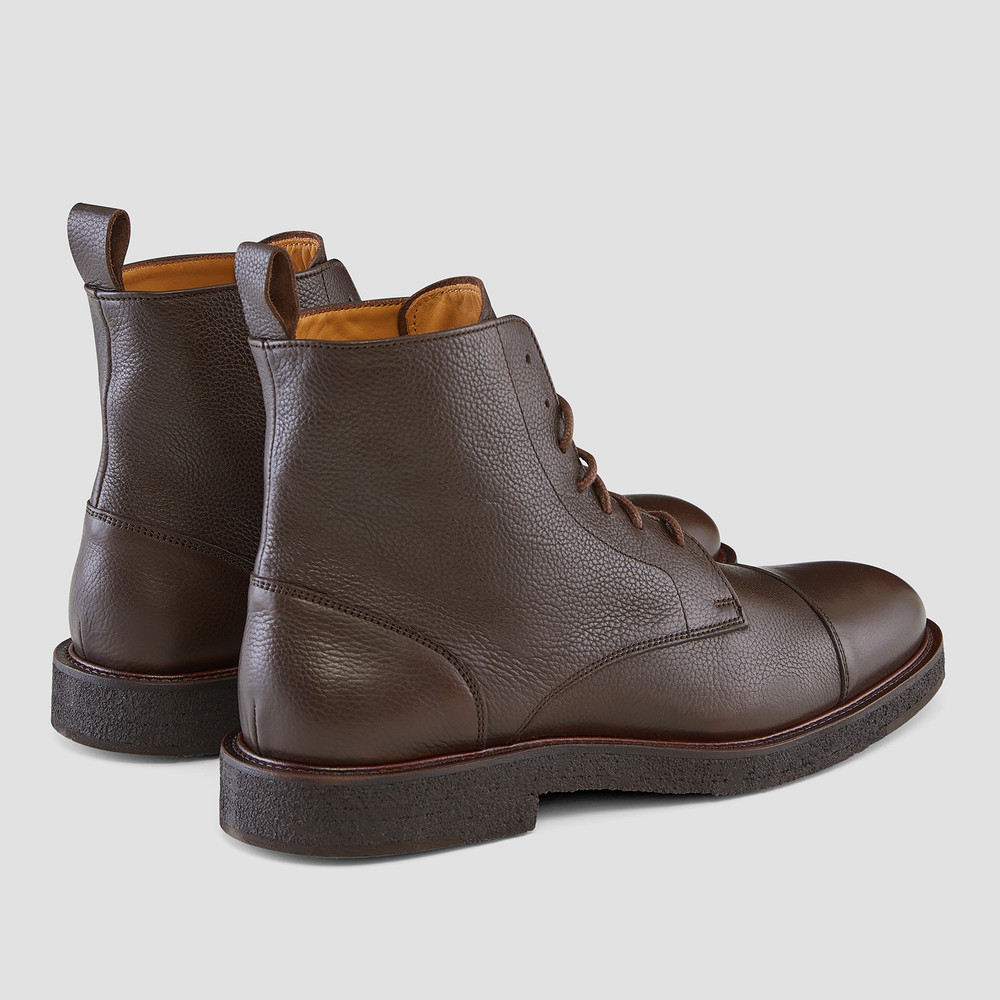 Cairo Brown Military Boots Aquila