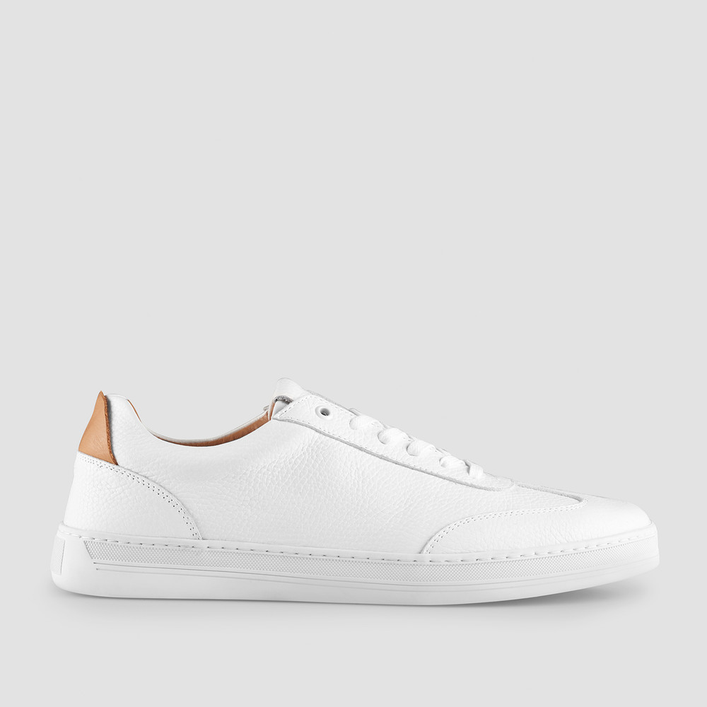 Newcombe White Sneakers - Aquila