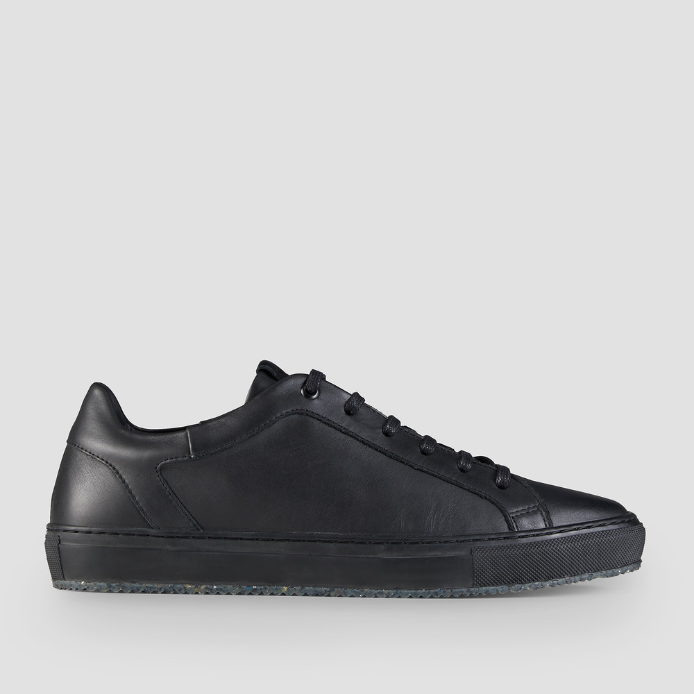 black trainers with bow