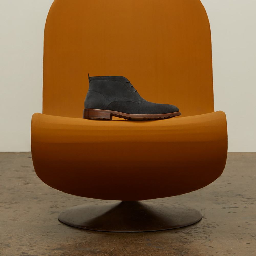 charcoal desert boots