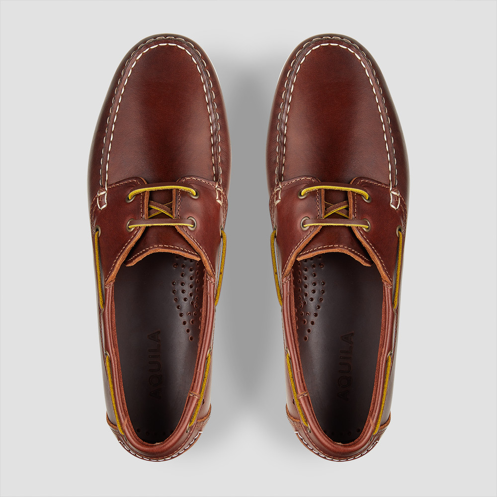 Manly Tan Boat Shoes