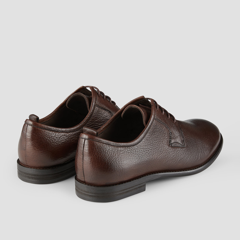 Hudley Brown Lace Up Shoes