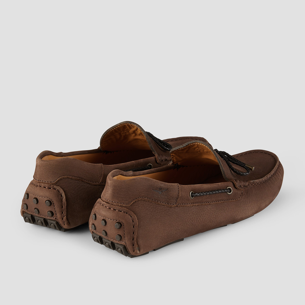California Brown Driving Shoes