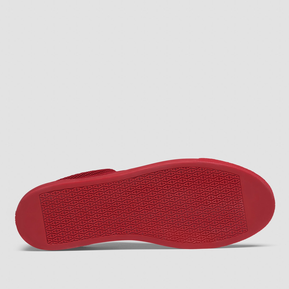 Deco Mesh Red Sneakers