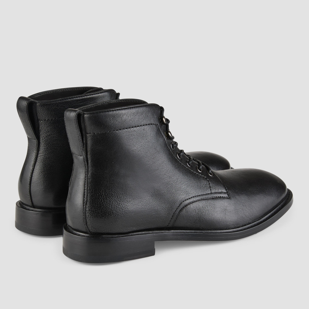 Hunter Black Military Boots