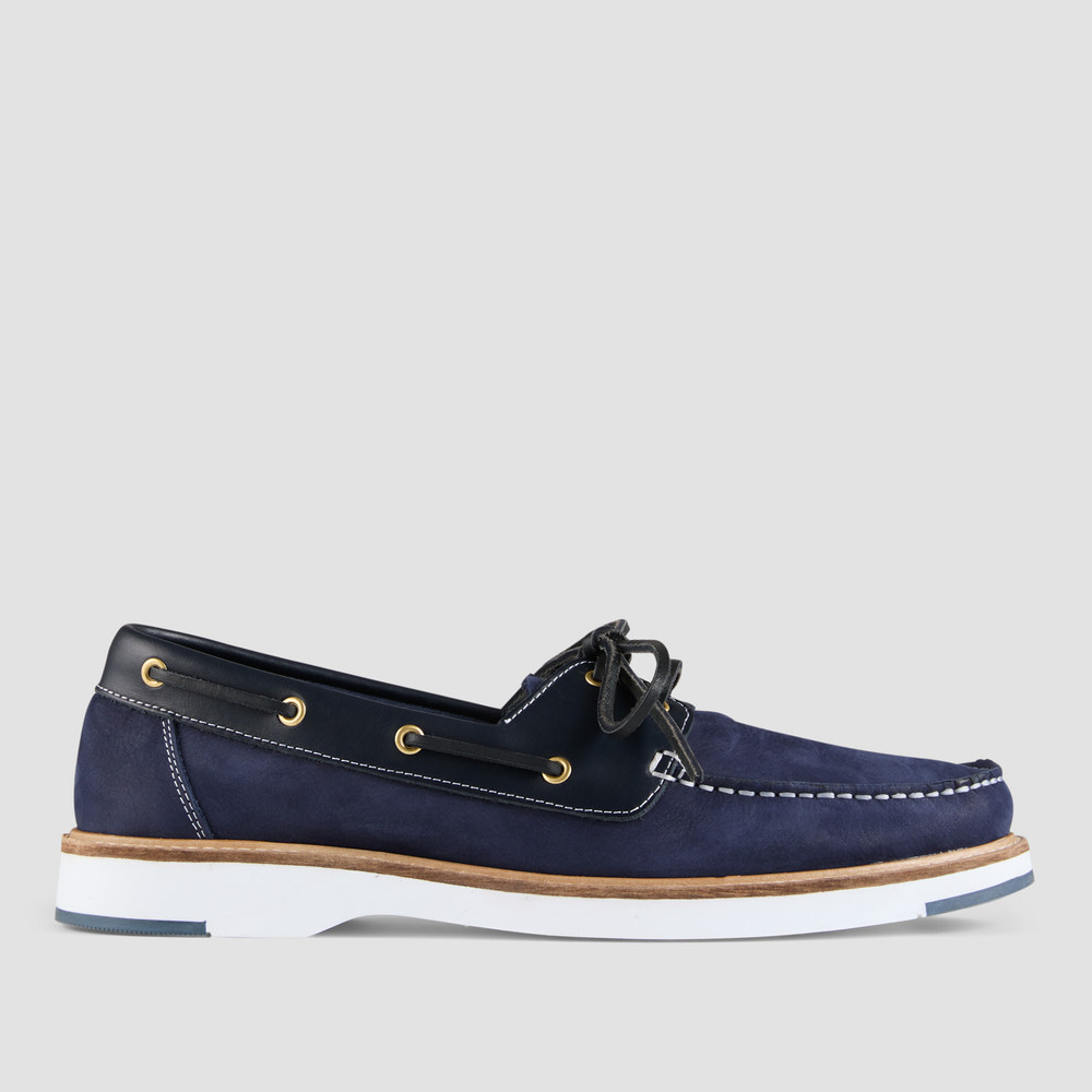 Spinnaker Navy Boat Shoes