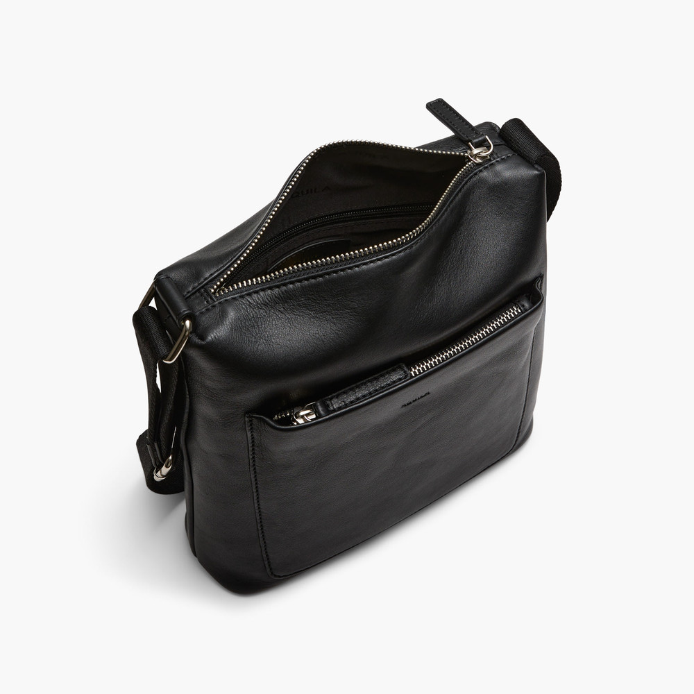 Victor Black Cross Body Bag