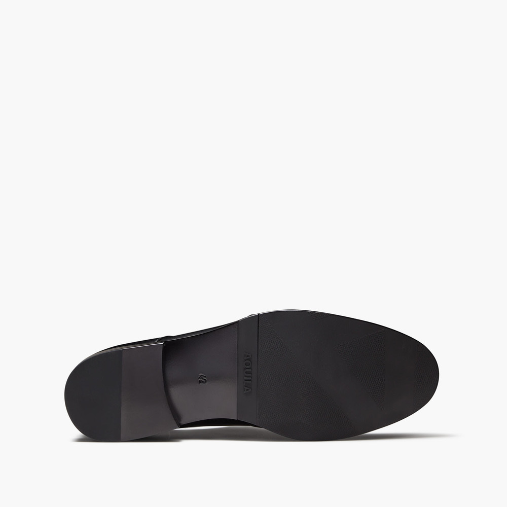 Balmoral Black Monk Strap Shoes