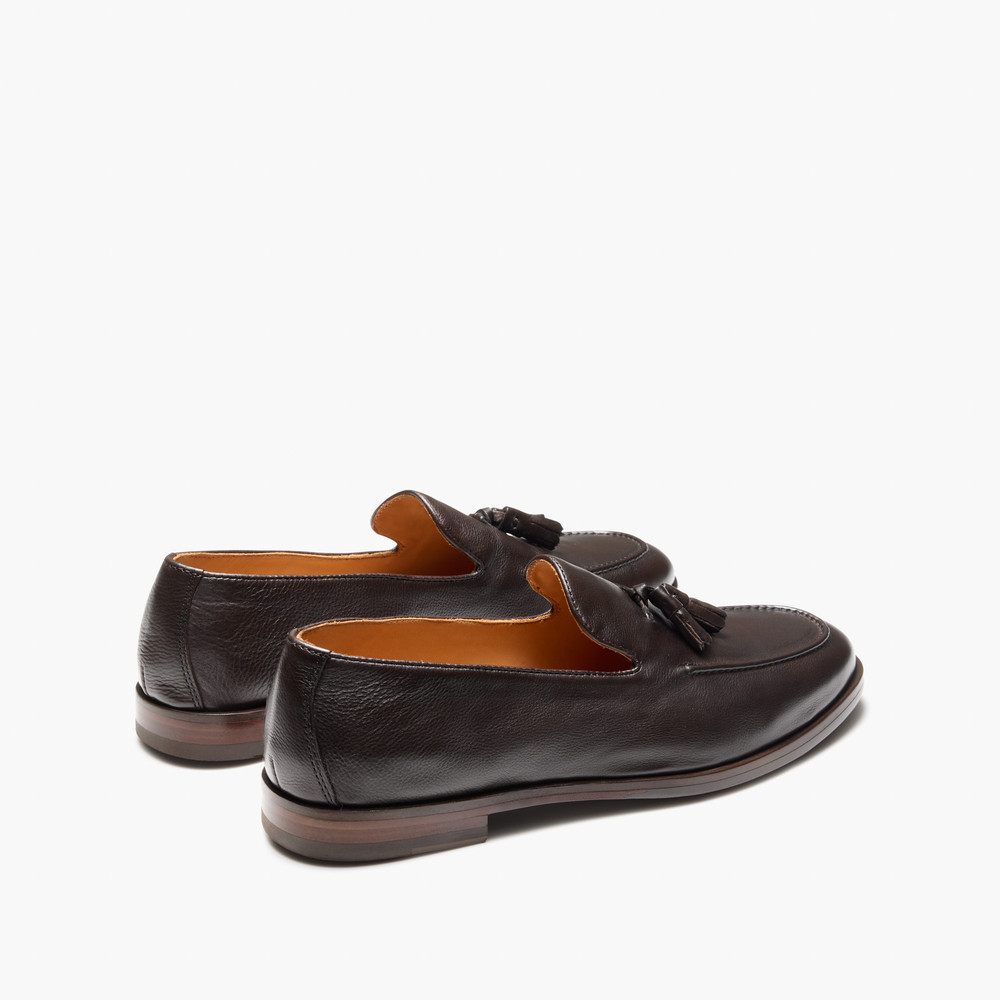 Elias Brown Tassel Loafers