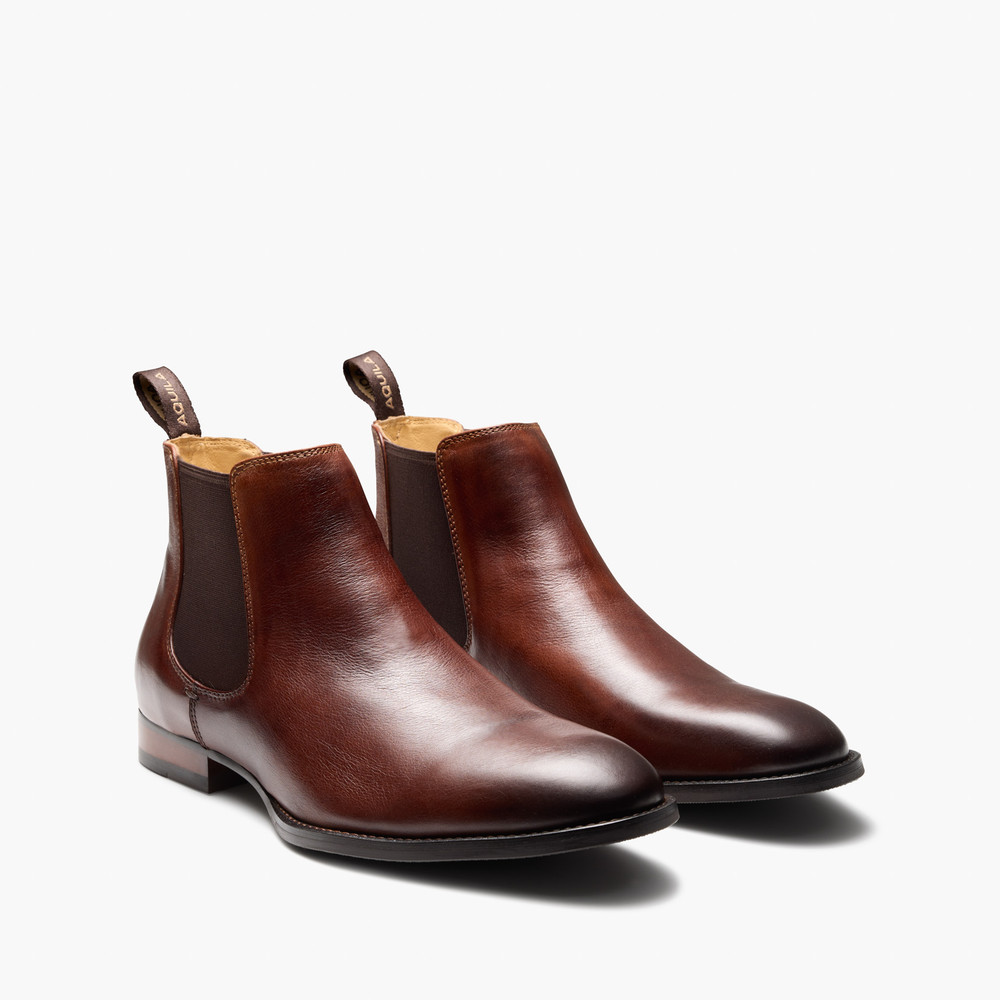 Dakota Tan Chelsea Boots