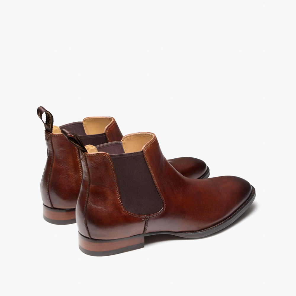 Dakota Tan Chelsea Boots