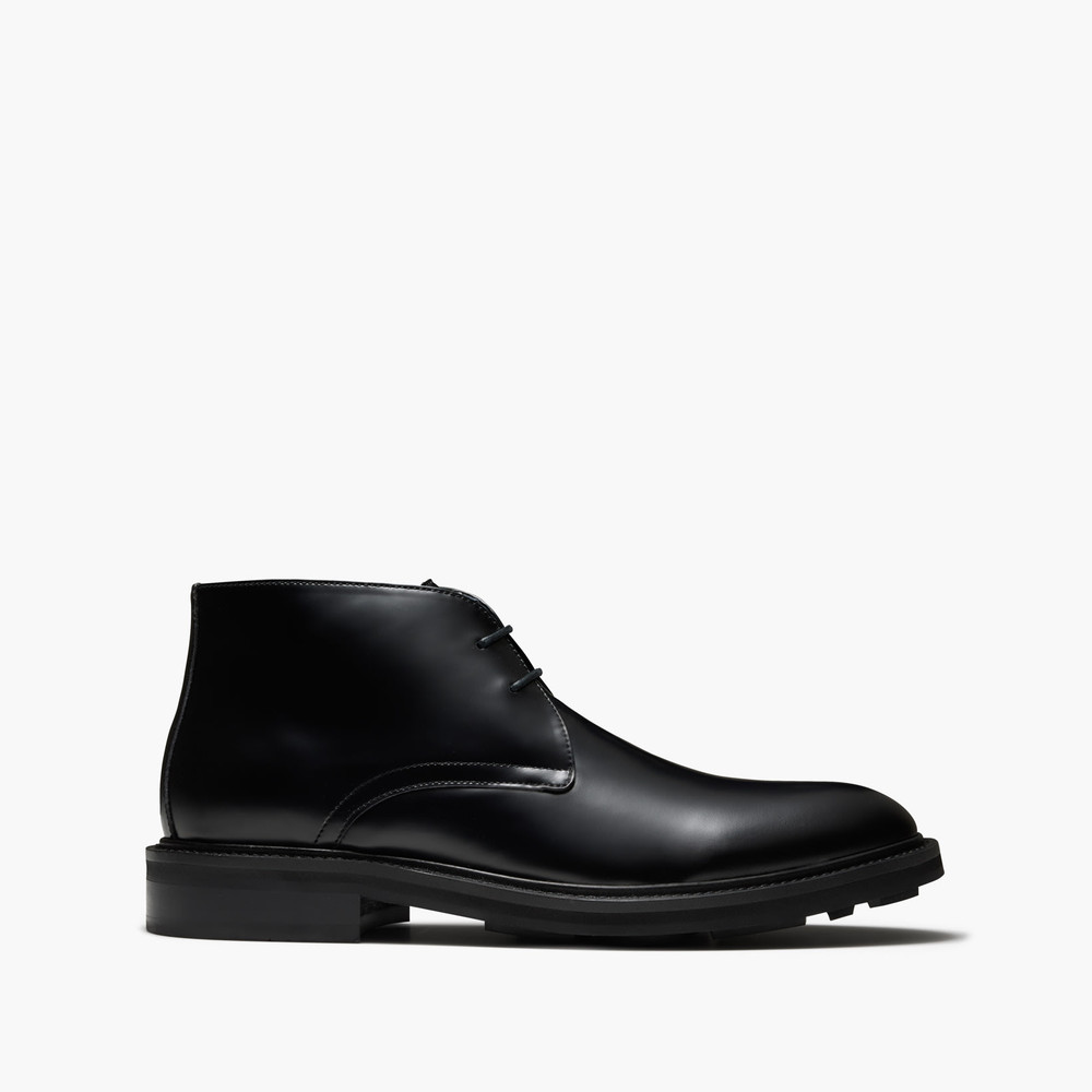Mensa Black Chukka Boots