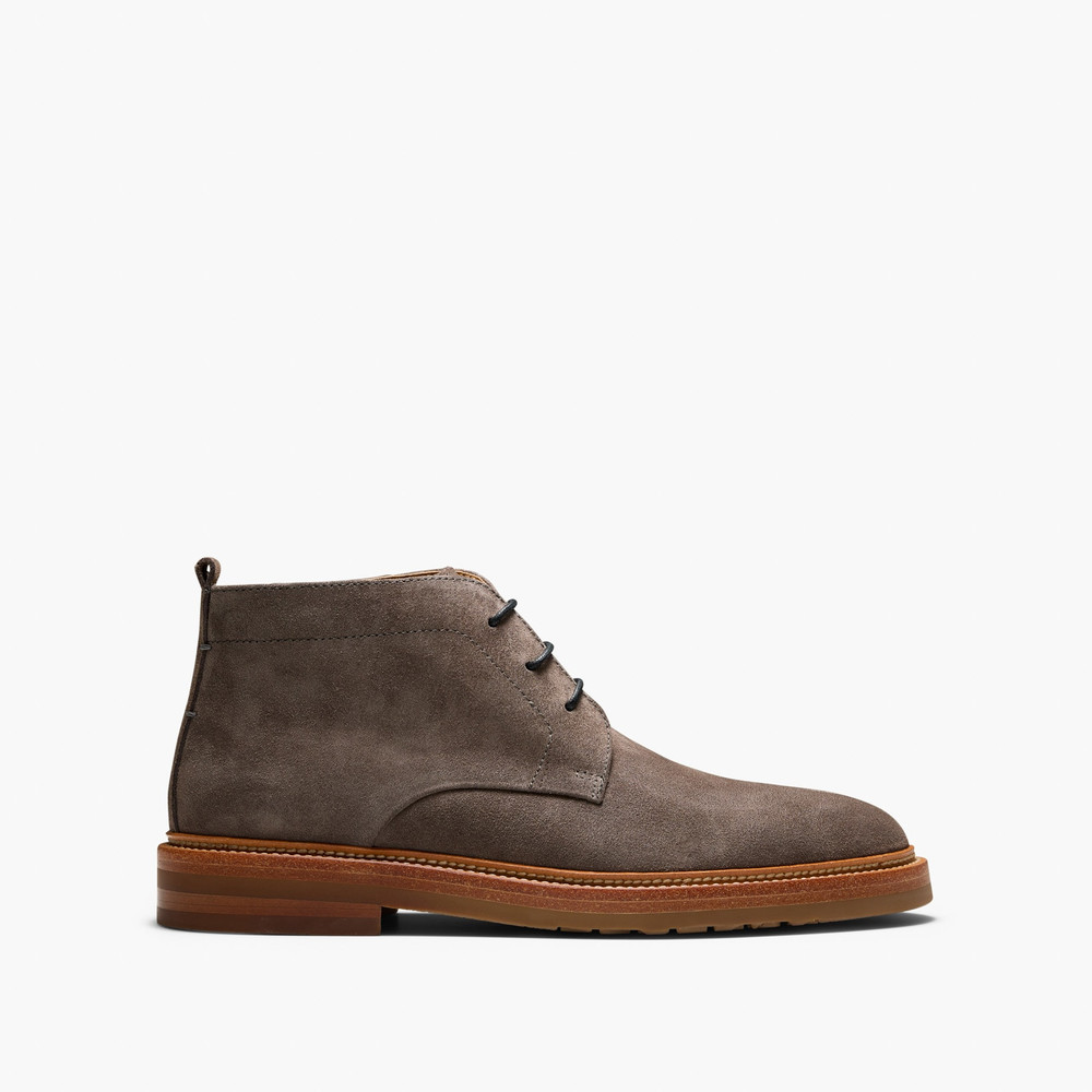 Dakar Charcoal Suede Chukka Boots