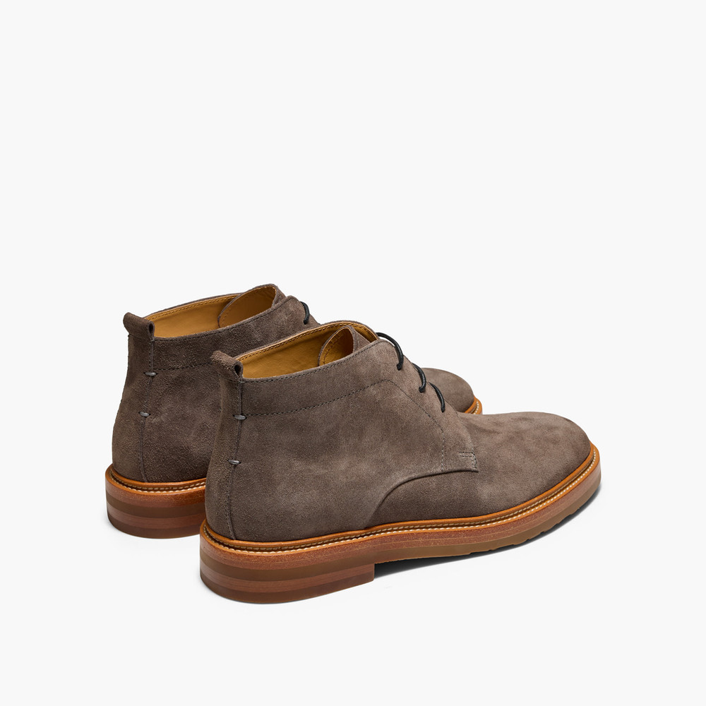 Dakar Charcoal Suede Chukka Boots