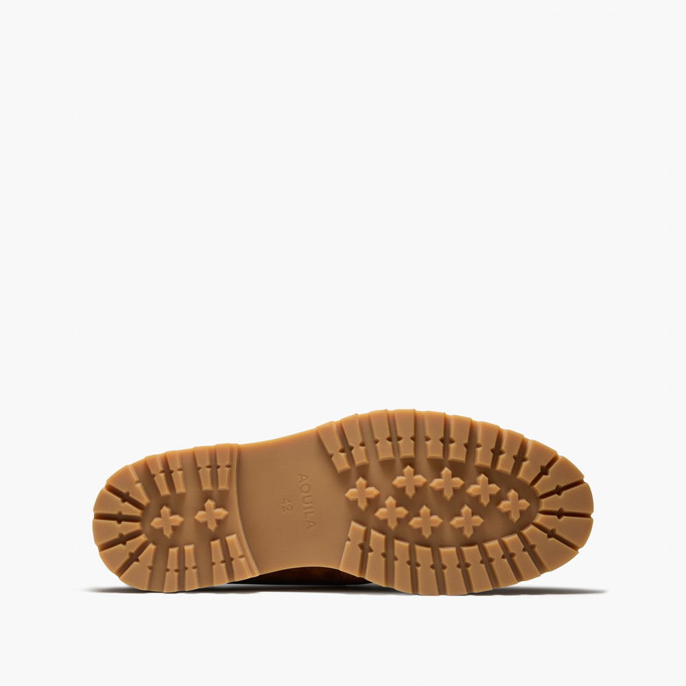 Ark Suede Whiskey Boat Shoes