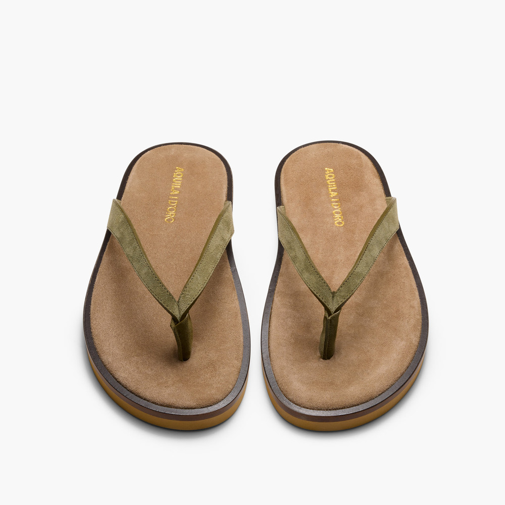 Valencia Green Sandals