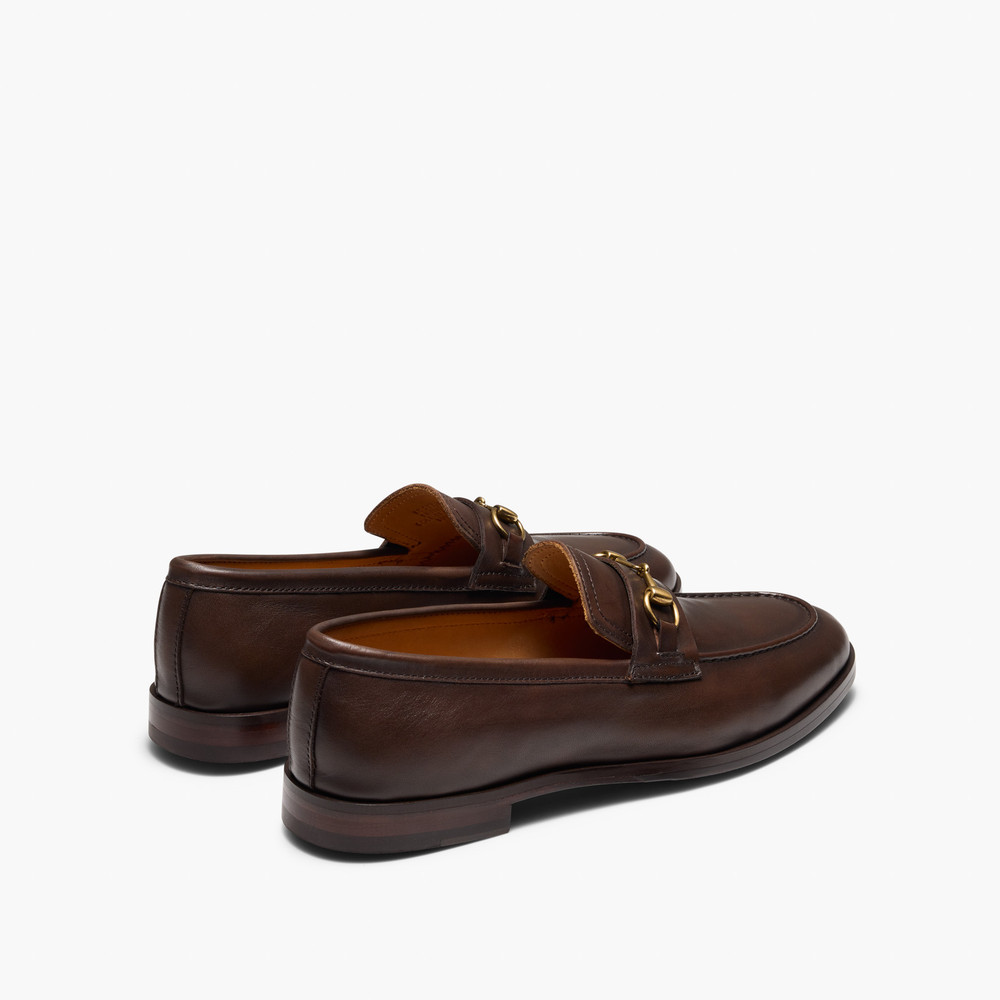 Luis Brown Penny Loafers