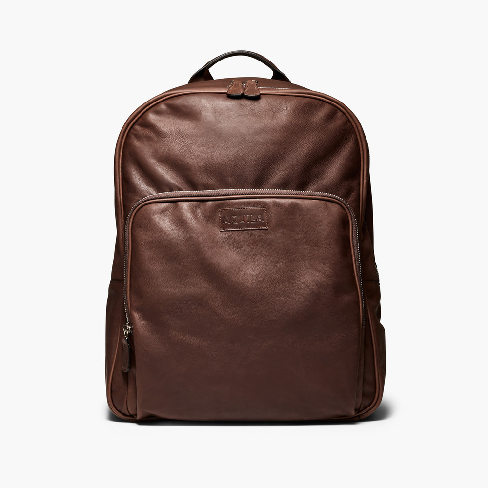 Borsa Chocolate Leather Backpack