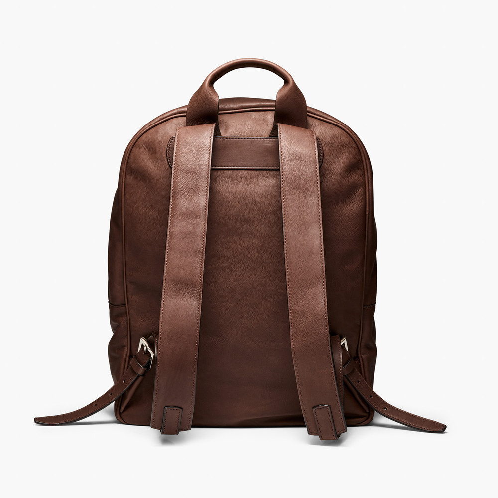 Borsa Chocolate Leather Backpack