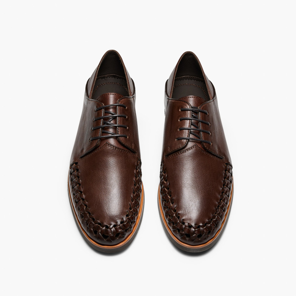 Rico Brown Lace Up Shoes
