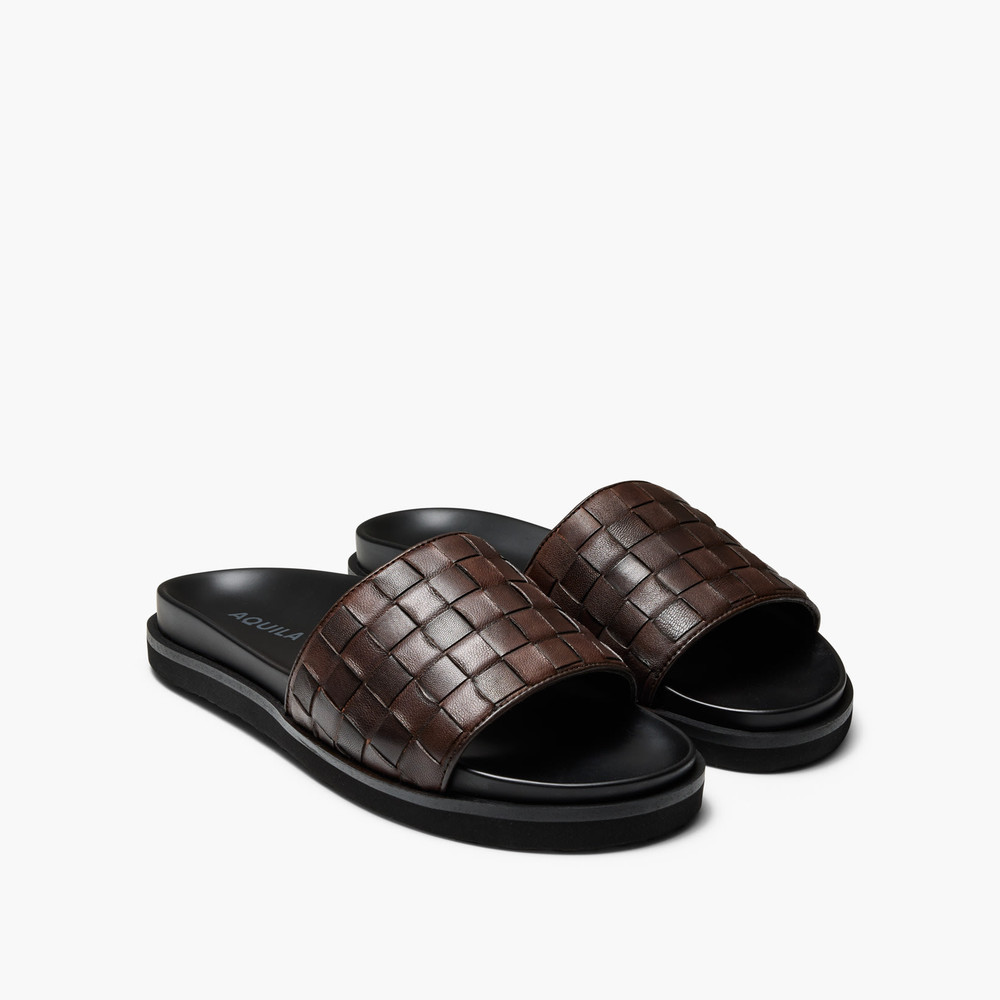 Weaver Brown Sandals