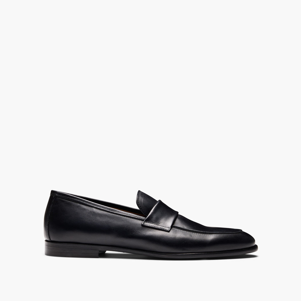Keane Black Penny Loafers