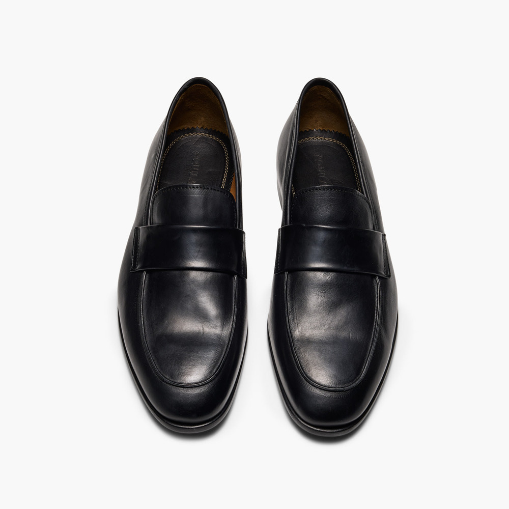 Keane Black Penny Loafers
