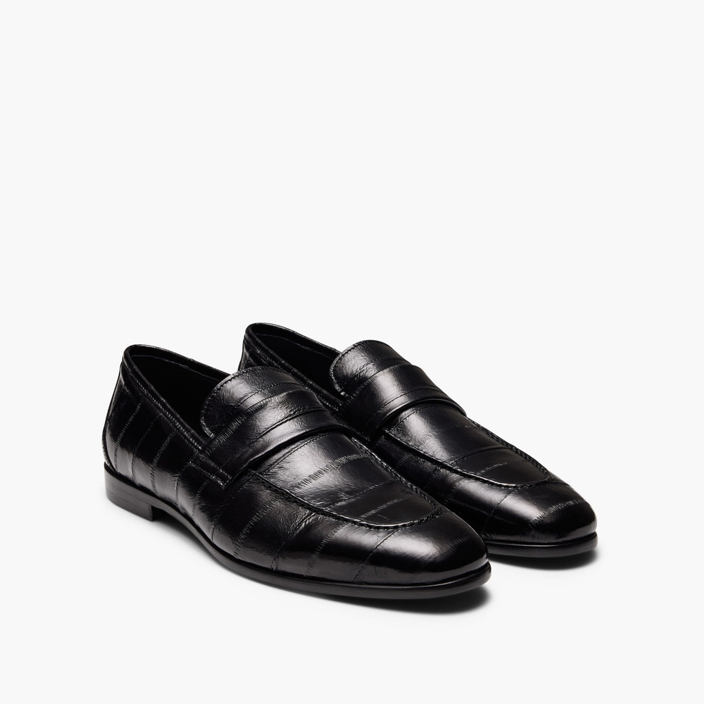 Hale Black Penny Loafers