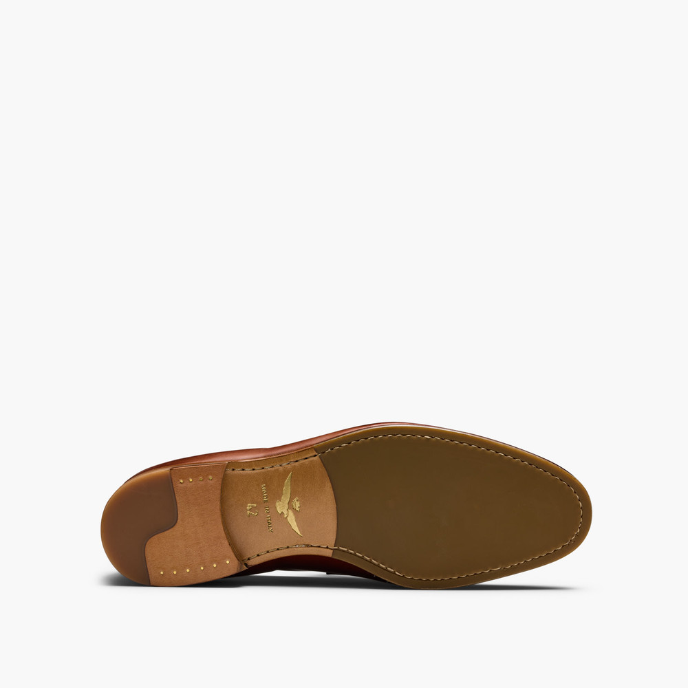 Keane Cognac Penny Loafers