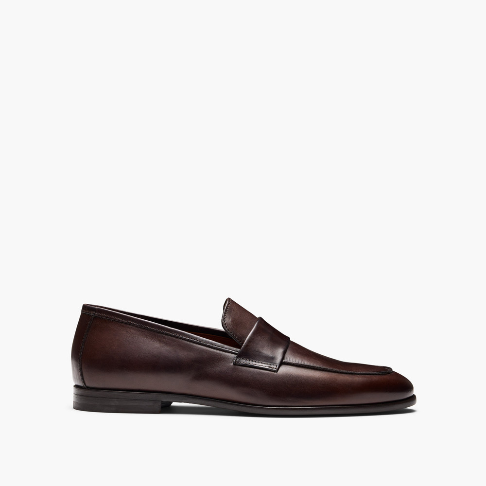 Keane Brown Penny Loafers