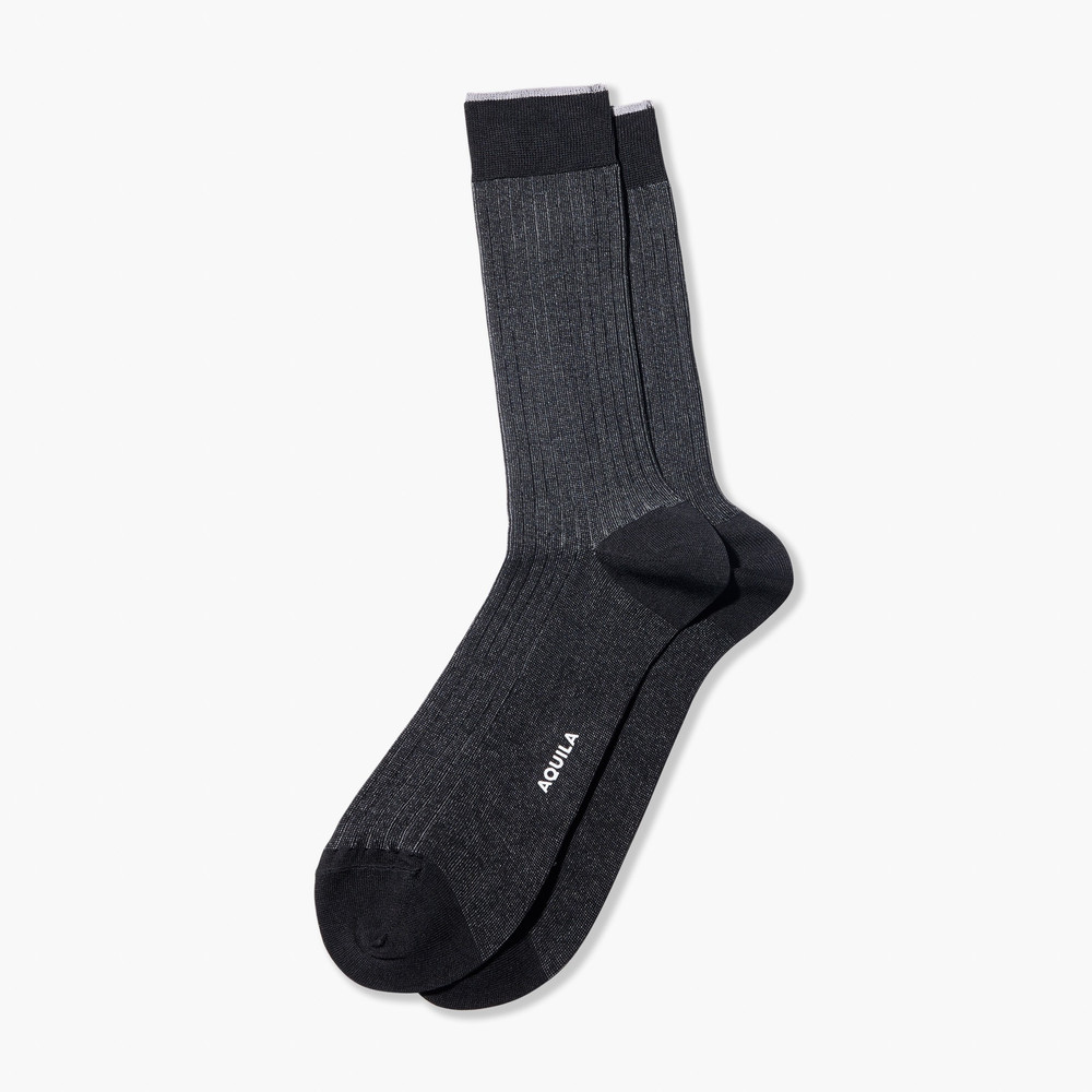 Shadow Black Socks