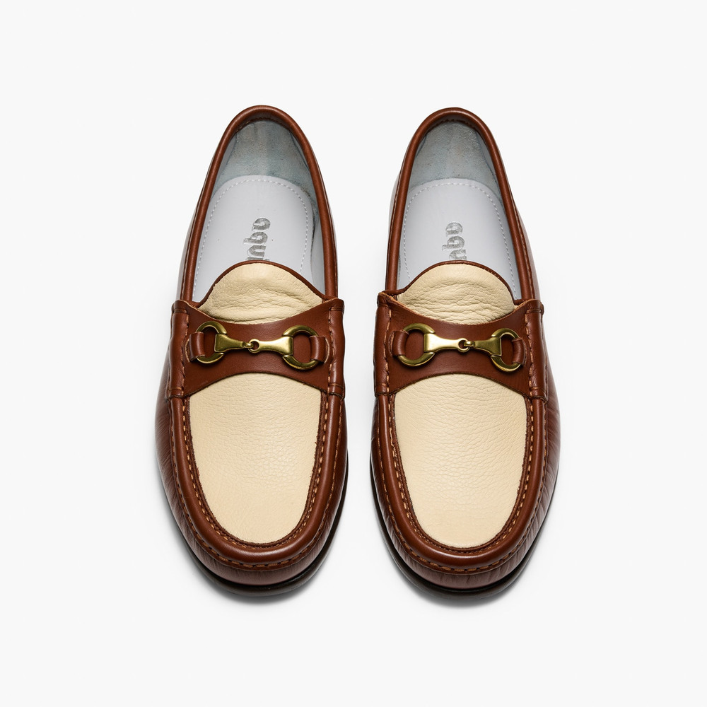 Elgin Maroon Penny Loafers