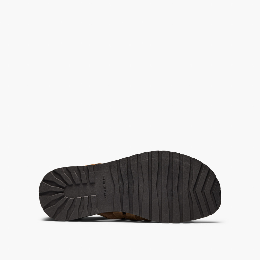 Granada Taupe Suede Fisherman Sandals