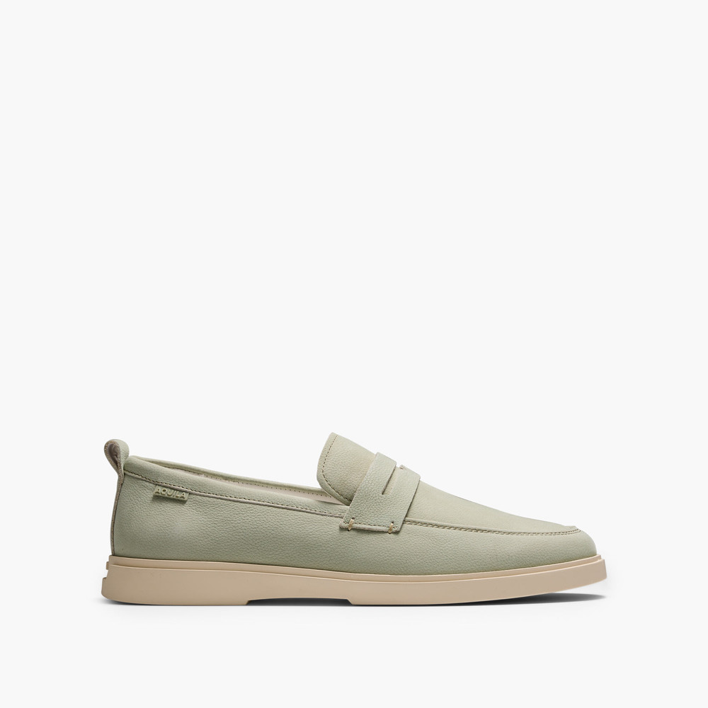 Breeze Mint Nubuck Loafers