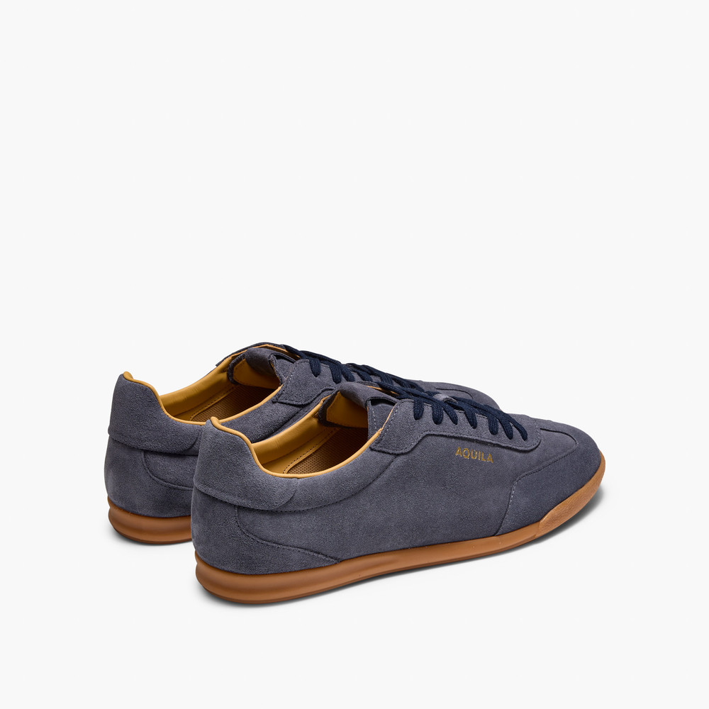 Starling Steel Blue Suede Sneakers