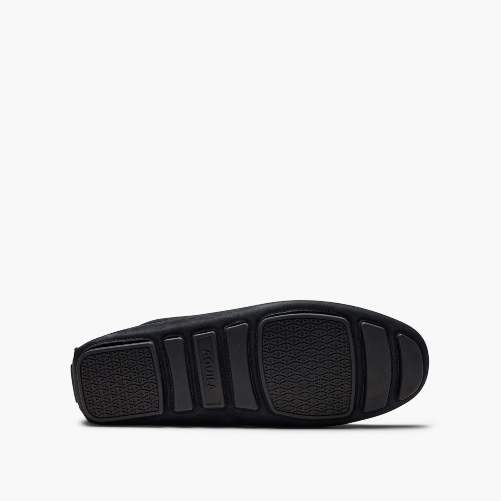 Cisco Midnight Nubuck Driving Shoes
