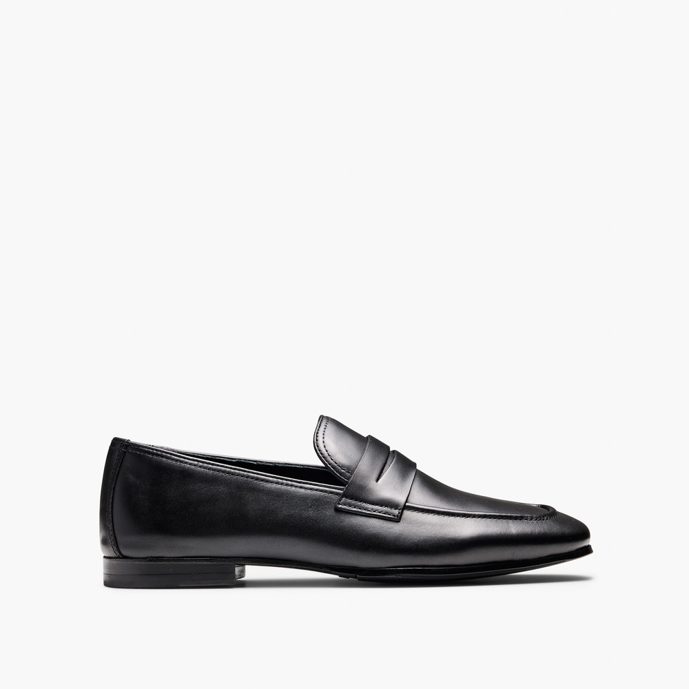 Vincent Black Loafers