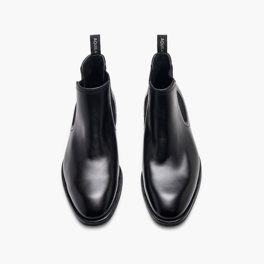 Fogerty Black Chelsea Boots