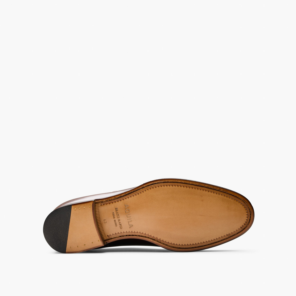 Bristol Brown Monk Strap Shoes