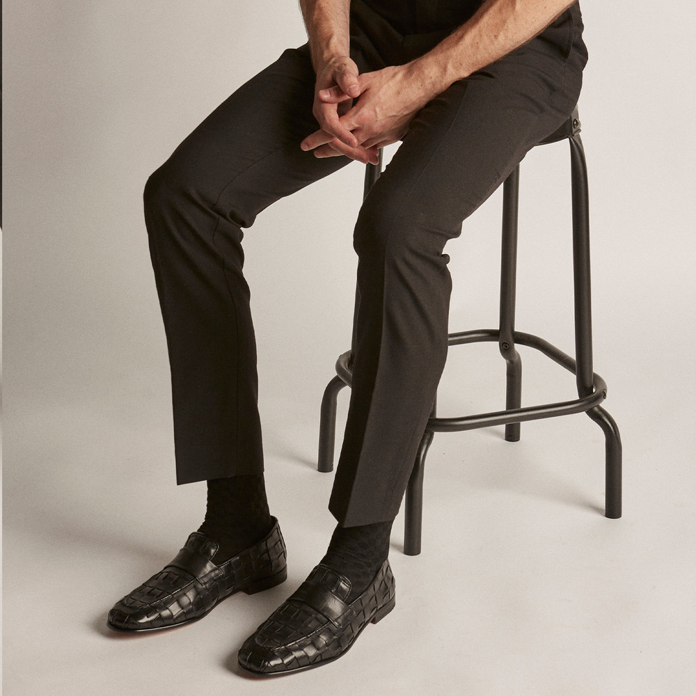 Keyes Black Penny Loafers