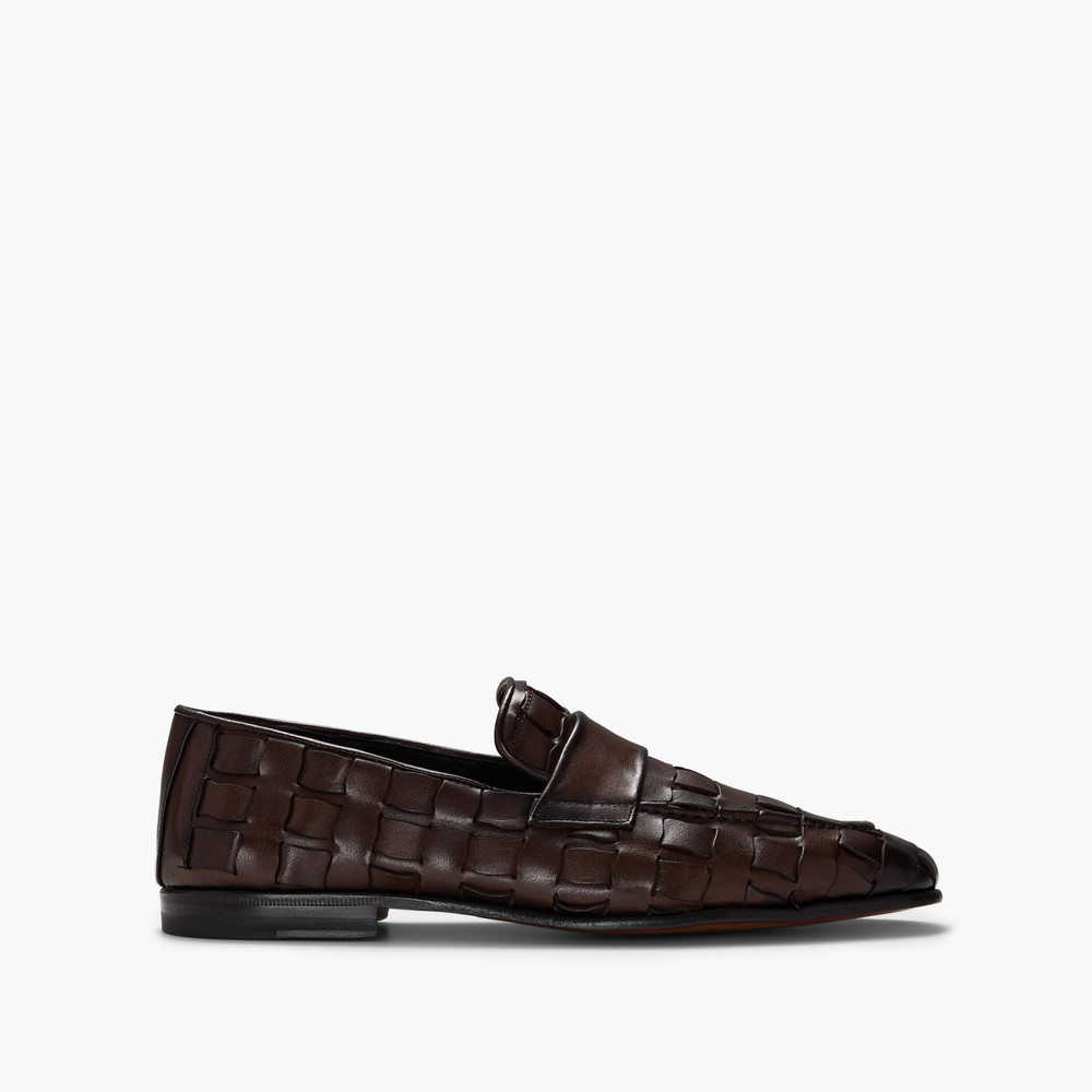 Keyes Brown Penny Loafers