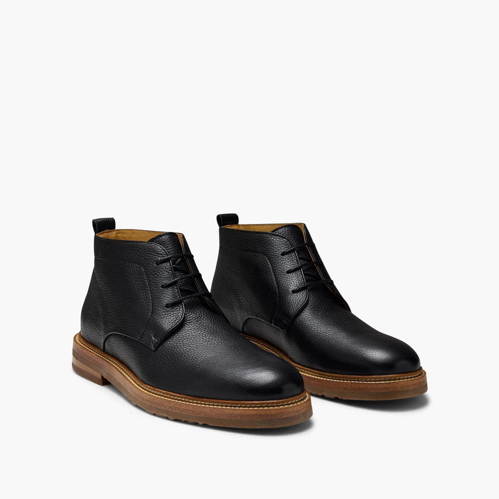 Dakar Black Chukka Boots