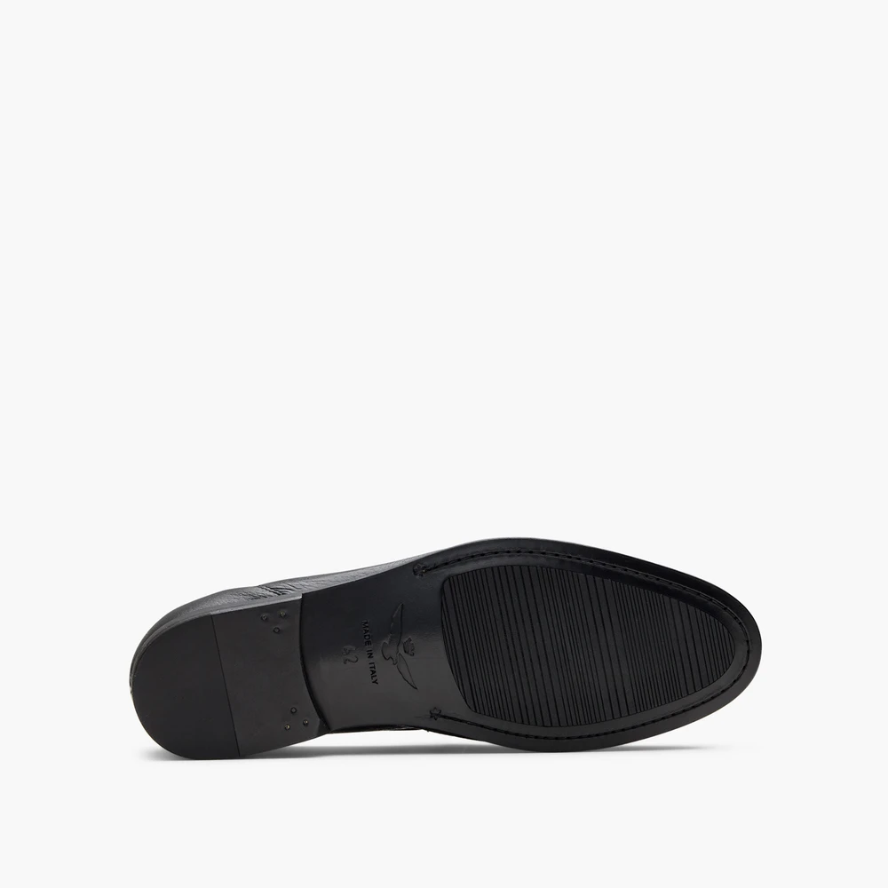 Bromley Black Penny Loafers