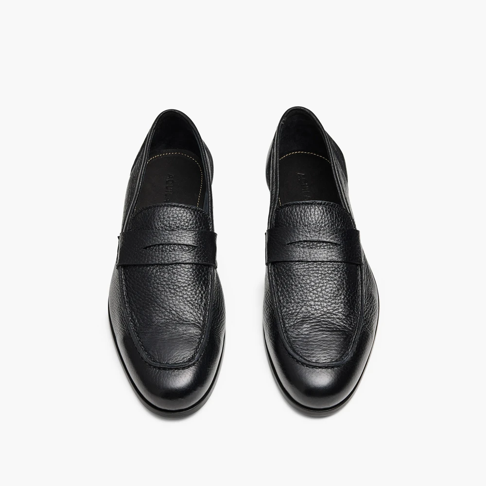 Bromley Black Penny Loafers