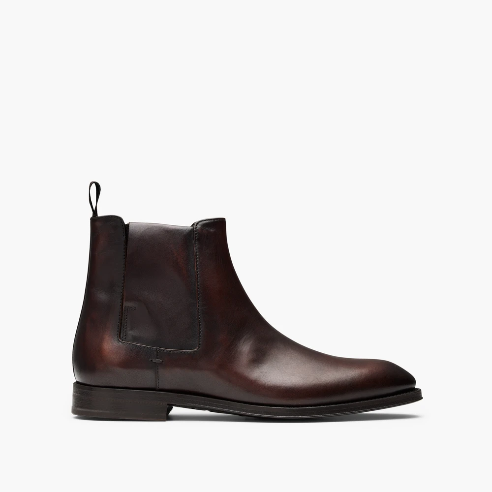 Leicester Cognac Chelsea Boots