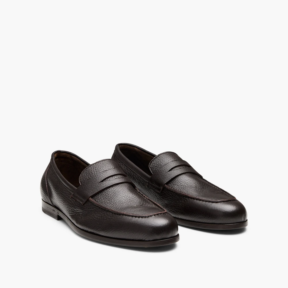 Bromley Chocolate Penny Loafers