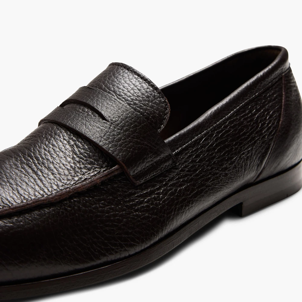 Bromley Chocolate Penny Loafers