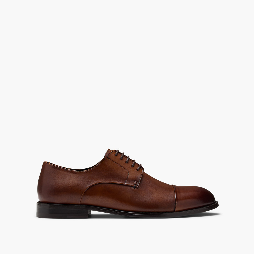 Laird Tan Derby Shoes